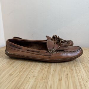 Men's Cole Haan Brown Leather Driving Loafer Gunnison Men’s Size 10.5 B